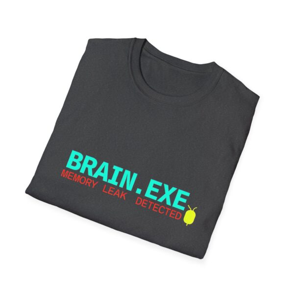 Brain exe tee Unisex Softstyle T-Shirt, Graphic Print Shirt, Mind Game Tee, Funny Tee, Lightweight Tee, Comfortable Shirt for All - Image 24