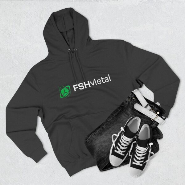 Three-Panel Fleece Hoodie - Image 3