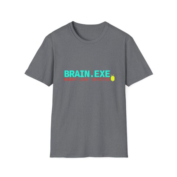 Brain exe tee Unisex Softstyle T-Shirt, Graphic Print Shirt, Mind Game Tee, Funny Tee, Lightweight Tee, Comfortable Shirt for All - Image 17