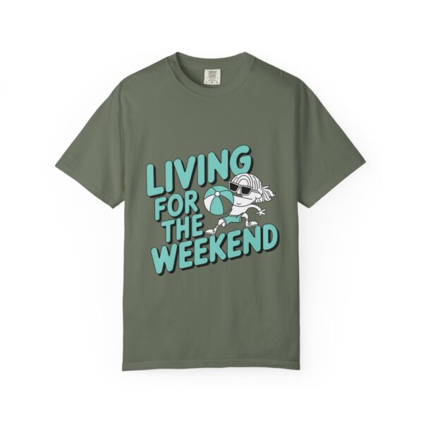 Weekend Vibes Garment-Dyed T-shirt - Image 9
