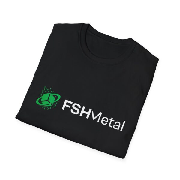 FSH Metal Unisex Softstyle T-Shirt - Image 4
