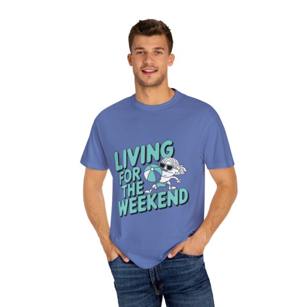 Weekend Vibes Garment-Dyed T-shirt - Image 17