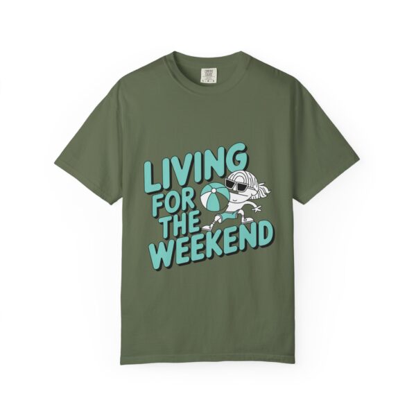 Weekend Vibes Garment-Dyed T-shirt - Image 5