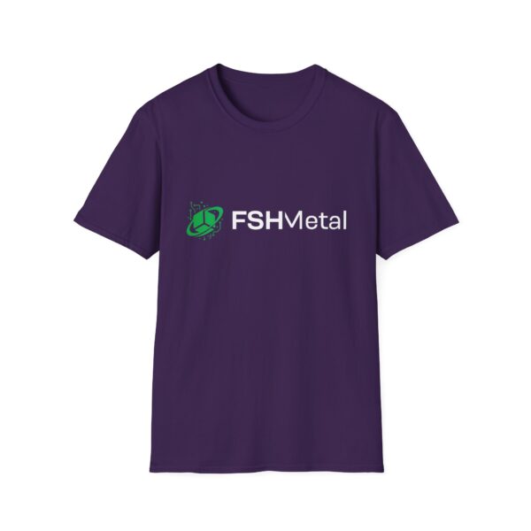 FSH Metal Unisex Softstyle T-Shirt - Image 37