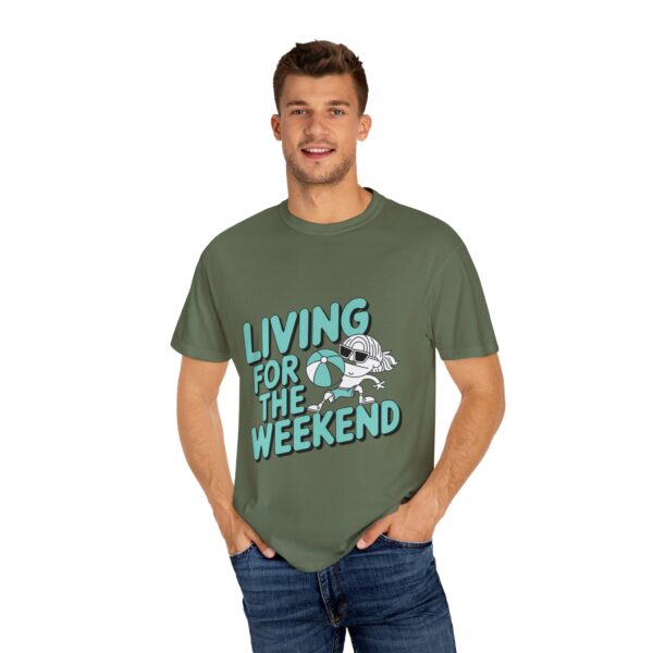 Weekend Vibes Garment-Dyed T-shirt - Image 7