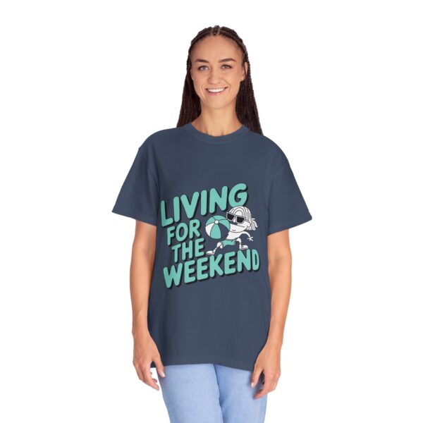 Weekend Vibes Garment-Dyed T-shirt - Image 22