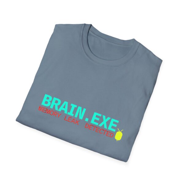 Brain exe tee Unisex Softstyle T-Shirt, Graphic Print Shirt, Mind Game Tee, Funny Tee, Lightweight Tee, Comfortable Shirt for All - Image 28