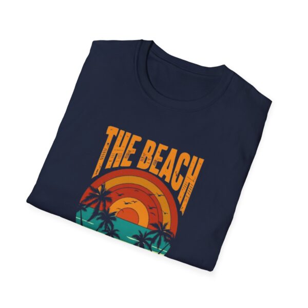 Sun & Shoreline Tee, Beach Lover T-Shirt, Summer Graphic Shirt, Coastal Vibes Top, Ocean Waves Apparel, Vacation Seaside Clothing - Image 16