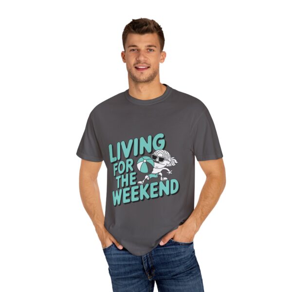 Weekend Vibes Garment-Dyed T-shirt - Image 29