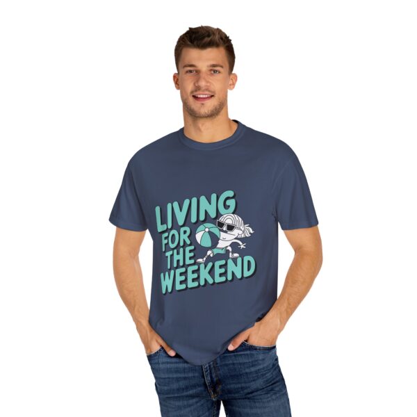 Weekend Vibes Garment-Dyed T-shirt - Image 21