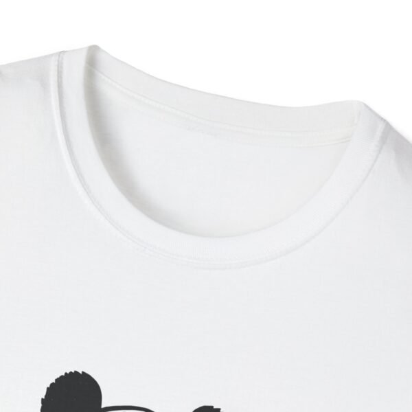 Cool Panda Graphic Tee, Unisex Softstyle T-Shirt, Cute Animal Shirt, Fun Gift for Nature Lovers, Summer Casual Wear, Playful Apparel - Image 3