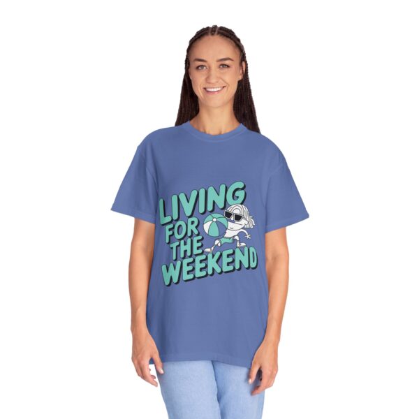 Weekend Vibes Garment-Dyed T-shirt - Image 18