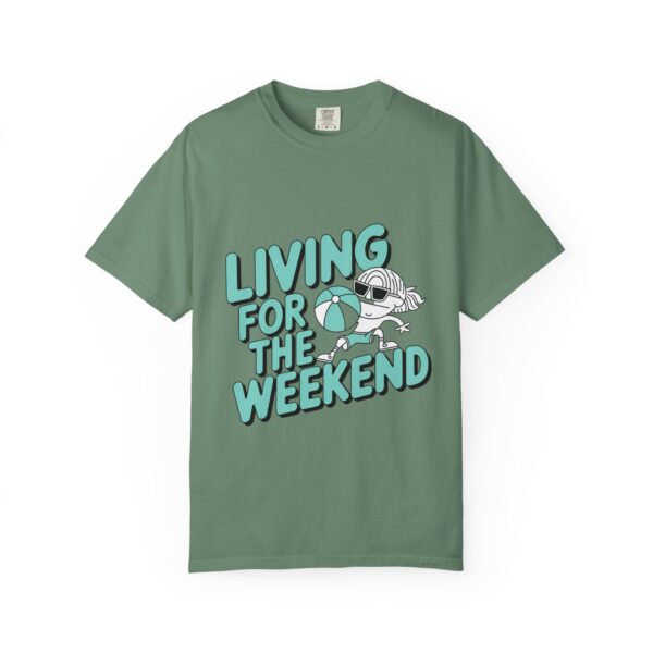 Weekend Vibes Garment-Dyed T-shirt - Image 11