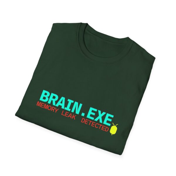 Brain exe tee Unisex Softstyle T-Shirt, Graphic Print Shirt, Mind Game Tee, Funny Tee, Lightweight Tee, Comfortable Shirt for All - Image 16