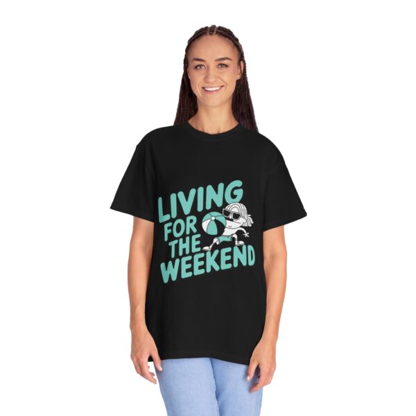 Weekend Vibes Garment-Dyed T-shirt - Image 34