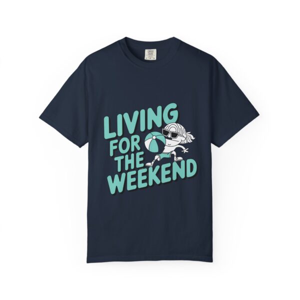 Weekend Vibes Garment-Dyed T-shirt - Image 35