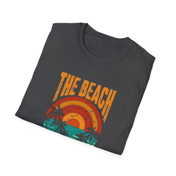 Sun & Shoreline Tee, Beach Lover T-Shirt, Summer Graphic Shirt, Coastal Vibes Top, Ocean Waves Apparel, Vacation Seaside Clothing - Image 12