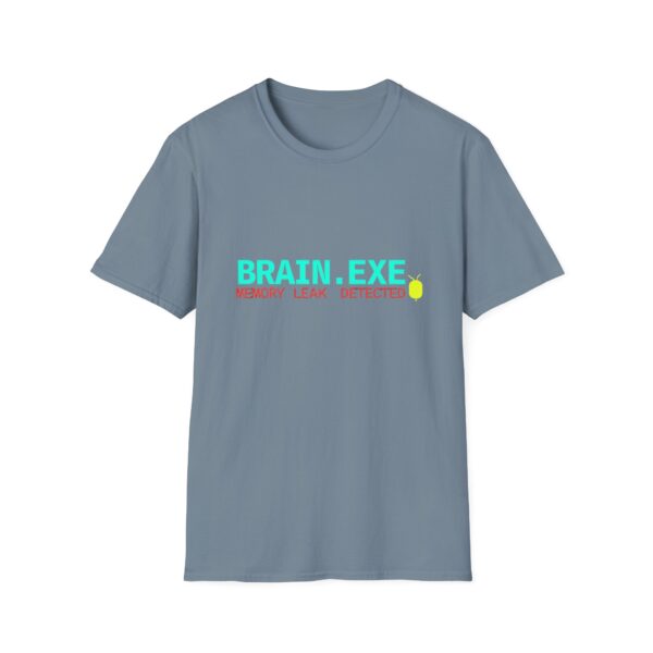 Brain exe tee Unisex Softstyle T-Shirt, Graphic Print Shirt, Mind Game Tee, Funny Tee, Lightweight Tee, Comfortable Shirt for All - Image 25